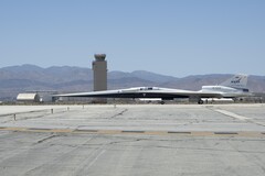 L&#039;X-59 in rullaggio. (Fonte: NASA/Carla Thomas)