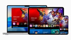 Gli utenti potranno avere un assaggio della nuova app Games, nella foto, nel luglio 2025 (Fonte: Apple)
