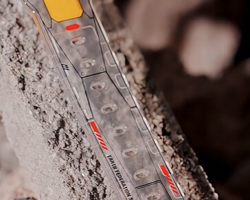 Fascia trasparente del G-Shock x Mobile Suit Gundam