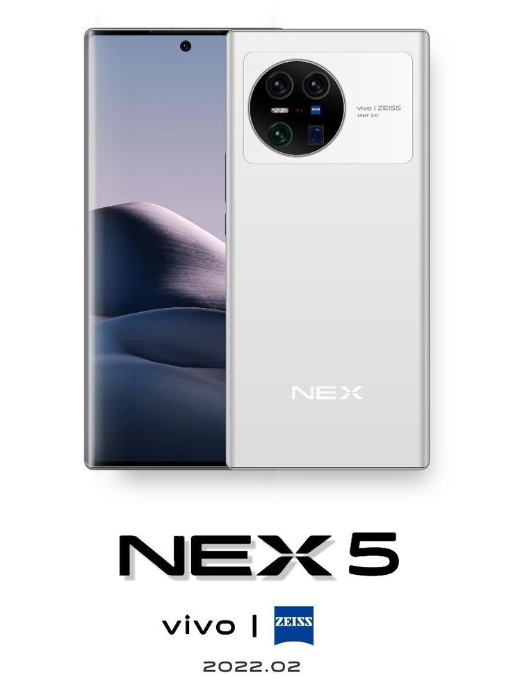 La nuova fuga di notizie suggerisce anche che il NEX 5 sarà disponibile in bianco. (Fonte: Shadow_Leaks su Twitter)