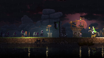 Un'immagine che mostra i nemici in Kingdom: New Lands.