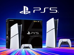 Striscione con la console PS5 Slim Digital (Fonte: Sony PlayStation con modifiche)