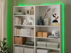 La striscia LED intelligente ORMANÄS di IKEA può essere regolata con varie opzioni di colore. (Fonte immagine: IKEA)