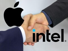 Apple e Intel, secondo quanto riferito, in partnership.