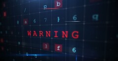 Un indicatore di avvertimento digitale che simboleggia l&#039;interruzione del servizio in una piattaforma online (fonte: Pikwizard)