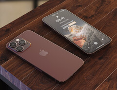 renders dell&#039;iPhone 14 Pro. (Fonte: LetsGoDigital)