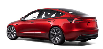 Tesla ha anche ridisegnato le opzioni dei cerchi sulla Model 3 refresh per un nuovo look. (Fonte: Tesla)