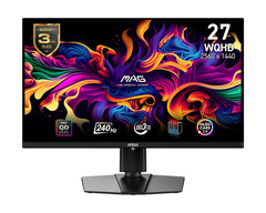 MSI MAG 271QPX QD-OLED E2 sarà leggermente più economico dell'attuale MSI MAG 271QPX QD-OLED. (Fonte: MSI)