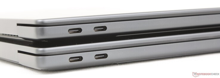 In alto: 2026 XPS 14 OLED, in basso: 2026 XPS 14 IPS