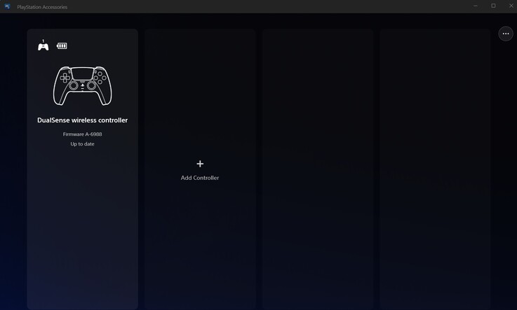 L’RH-5189 si registra correttamente con l’app per Windows “Accessori PlayStation” di Sony.
