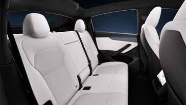 Modello Y Premium con headliner nero.