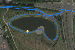 GPS Garmin Edge 500 - giro bordo lago