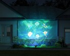La luce proiettore per decorazioni esterne di Govee (nella foto) sarà lanciata a settembre. (Fonte: Govee)