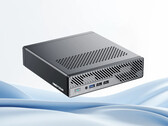 Il modello MS-03 è disponibile a partire da 759 dollari. Nella foto: un'immagine promozionale che mostra la parte anteriore del mini PC.
