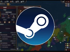 Un'immagine che mostra il logo di Steam e il gioco Age of History 3, ora scontato dell'80% su Steam.