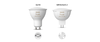 Philips Hue offre sia lampadine MR16 che GU10 (nella foto). (Fonte: Philips Hue)