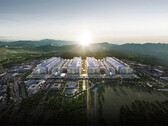 Render del cluster di semiconduttori di Yongin di SK Hynix (Fonte: SK Hynix)
