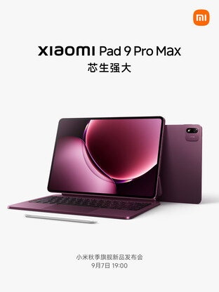 Teaser dello Xiaomi Pad 9 Pro Max