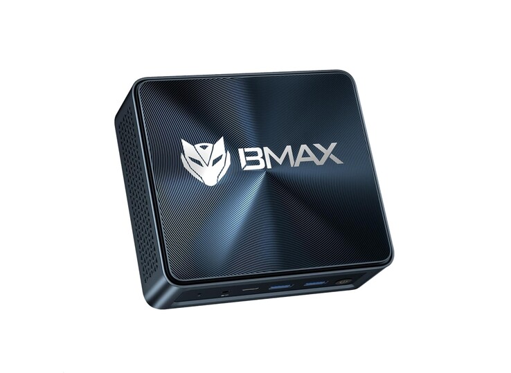 Il mini PC Bmax MaxMini B12 Power sfoggia un case blu.