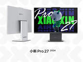 Xiaoxin Pro 27 2024 è disponibile in due opzioni di colore. (Fonte immagine: Lenovo)