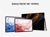 La serie Galaxy Tab S8. (Fonte: Samsung)