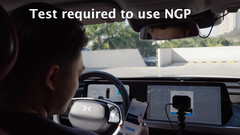 Test richiesto per l&#039;utilizzo del Pilota a guida di navigazione (immagine: XPeng/YouTube)