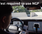 Test richiesto per l'utilizzo del Pilota a guida di navigazione (immagine: XPeng/YouTube)