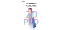 TIl nuovo Blade 20 Pro 5G. (Fonte: ZTE)