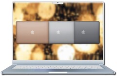 Mark Gurman ipotizza che il MacBook Air 2022 Apple sarà disponibile in quattro colori. (Fonte immagine: @ld_vova/Apple/Unsplash - modificato)