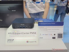L'Asus ExpertCenter PN54 è stato mostrato al Computex 2025 (fonte: Notebookcheck)
