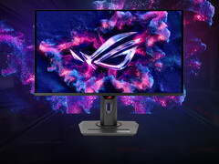 ROG Strix XG27UCDMG è il secondo monitor da gioco OLED da 27 pollici, 240 Hz e 4K di Asus rilasciato quest'anno. (Fonte: Asus)