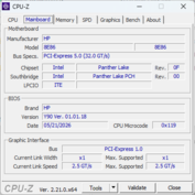 CPU-Z Scheda madre