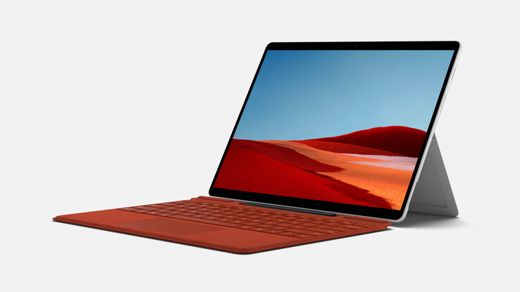 Microsoft ha rinnovato il Surface Pro X l'anno scorso con un processore SQ2. (Fonte immagine: Microsoft)