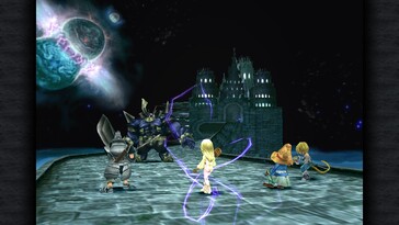 Il combattimento di Final Fantasy 9 visto nella versione PC (Fonte: Steam)