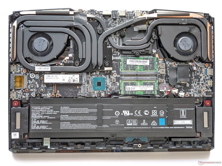 MSI GE76 Raider 11UH - Opzioni di manutenzione