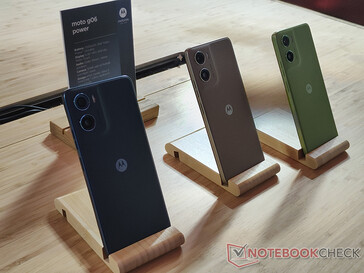 Opzioni di colore di Moto G06 Power (fonte: Notebookcheck)