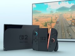 Nintendo Switch 2 in modalità docked (Fonte immagine: screenshot, Nintendo of America YouTube)