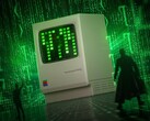 Shargeek Retro 67 ha un design Macintosh anni '80 con elementi ispirati a Matrix. (Fonte: Shargeek)