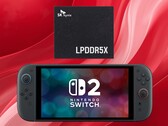 Switch 2 mostrato con memoria LPDDR5X