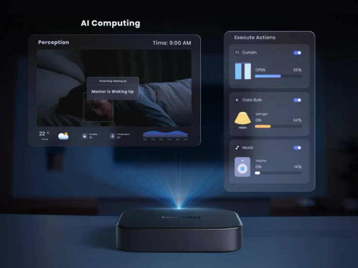 L'hub AI di SwitchBot. (Fonte: SwitchBot)