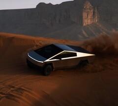 Il Tesla Cybertruck elettrico (Fonte: Tesla)