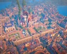 Un'immagine che mostra una città in Fabledom, ora scontato del 65% su Steam.