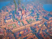 Un'immagine che mostra una città in Fabledom, ora scontato del 65% su Steam.