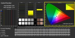 Calman ColorChecker calibrato