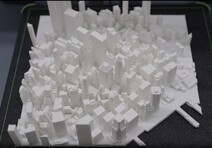 Modello stampato di Manhattan (Fonte: AnkerMake)