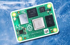 Il nuovo CM4 può operare in condizioni di freddo intenso. (Fonte immagine: Raspberry Pi e Canva - modifiche)