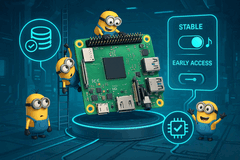 DietPi 9.17 Linux per SBC, immagine teaser di lancio generata dall&#039;AI (fonte immagine: DietPi.com Docs)