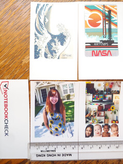 Inkwon Tag - Campione di stampa fotografica adesiva.