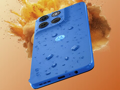 Il Moto G57 Power è certificato IP64 contro polvere e acqua. (Fonte: Motorola)