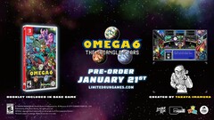 Omega 6 The Triangle Stars copie fisiche disponibili per il pre-ordine (Fonte: Limited Run Games)